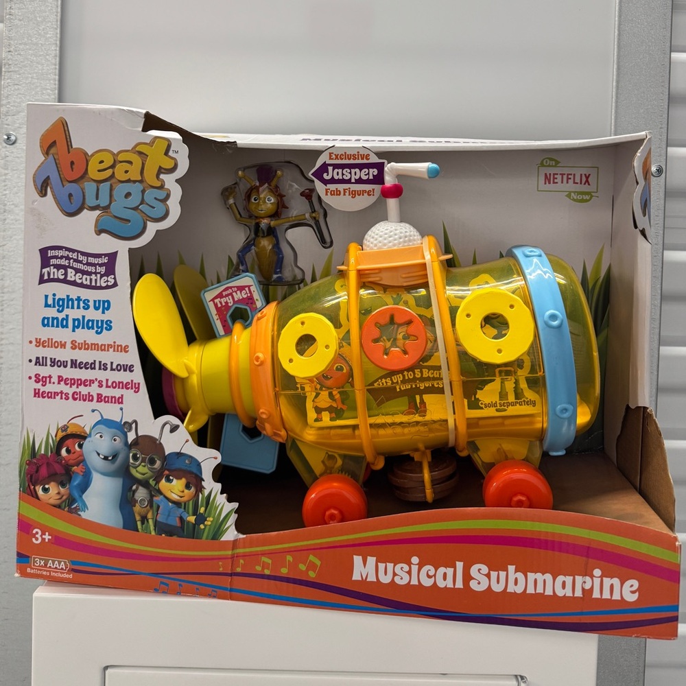 Beat Bugs musical submarine NEW